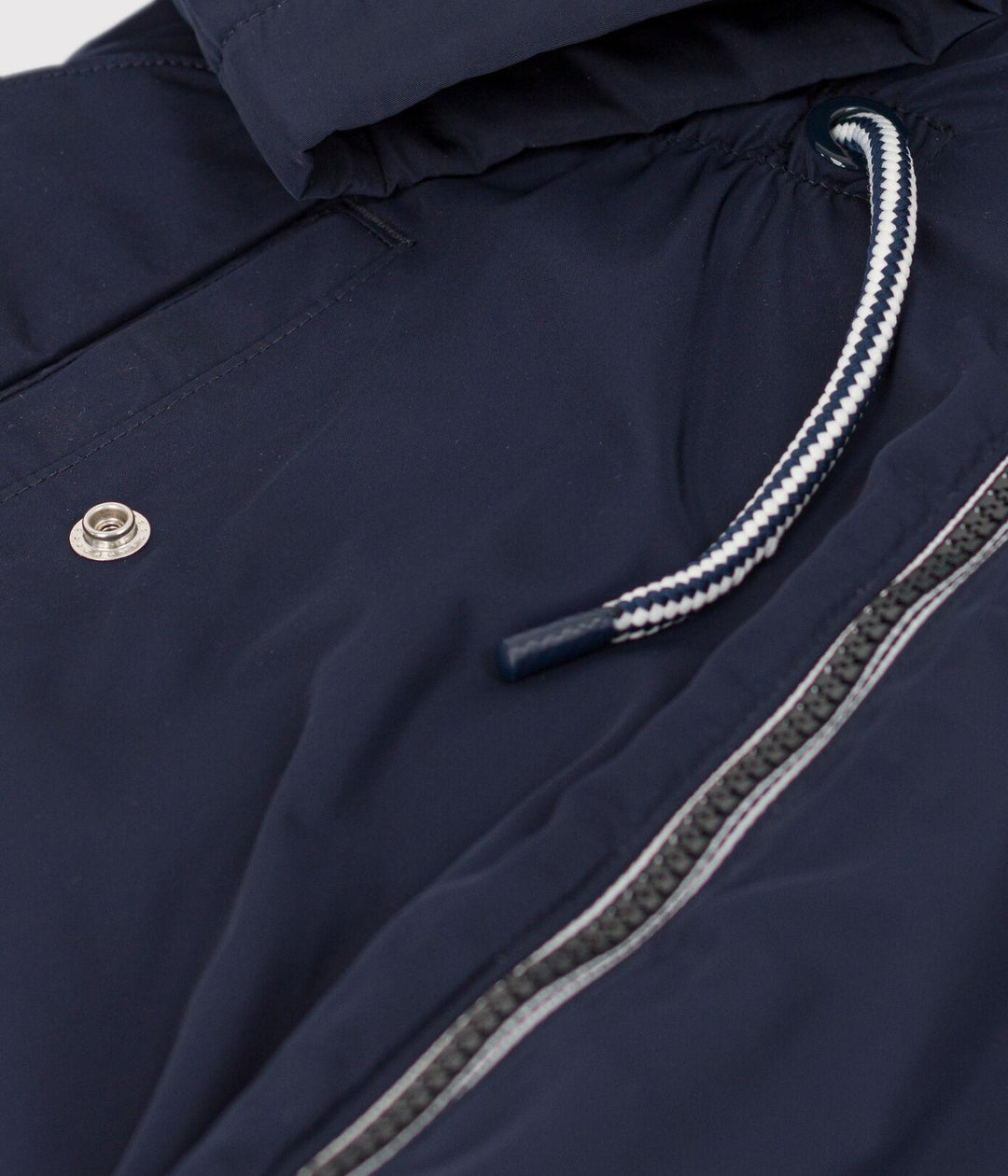 PARKA BAMBINA NAVY A081G 01 PETIT BATEAU 