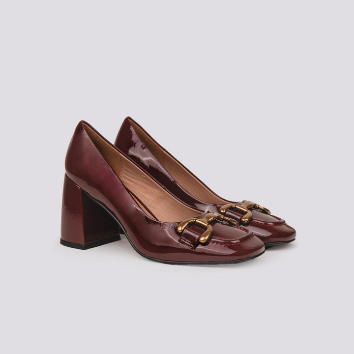 ANDREA MORANDO 574Z21KVBURGUNDY
