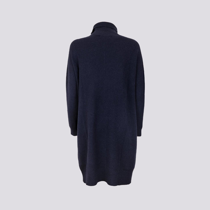 MAGLIA ABITO CON COLLO ALTO BLU 0370/225 115 BIMOR 