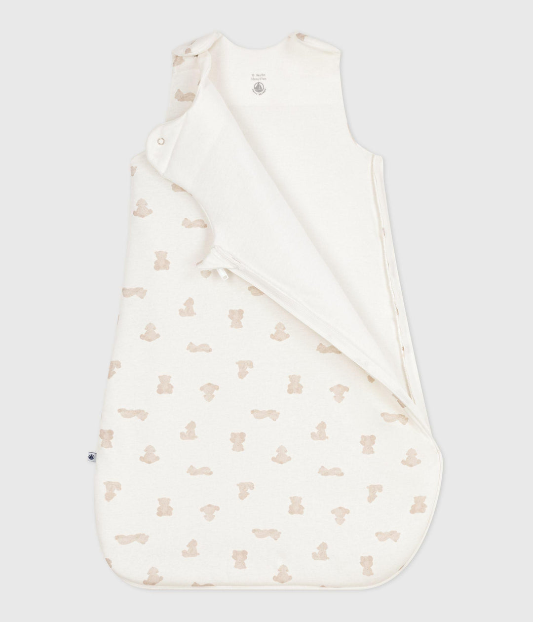 Sacco nanna neonato con orso A0E13 01 PETIT BATEAU 