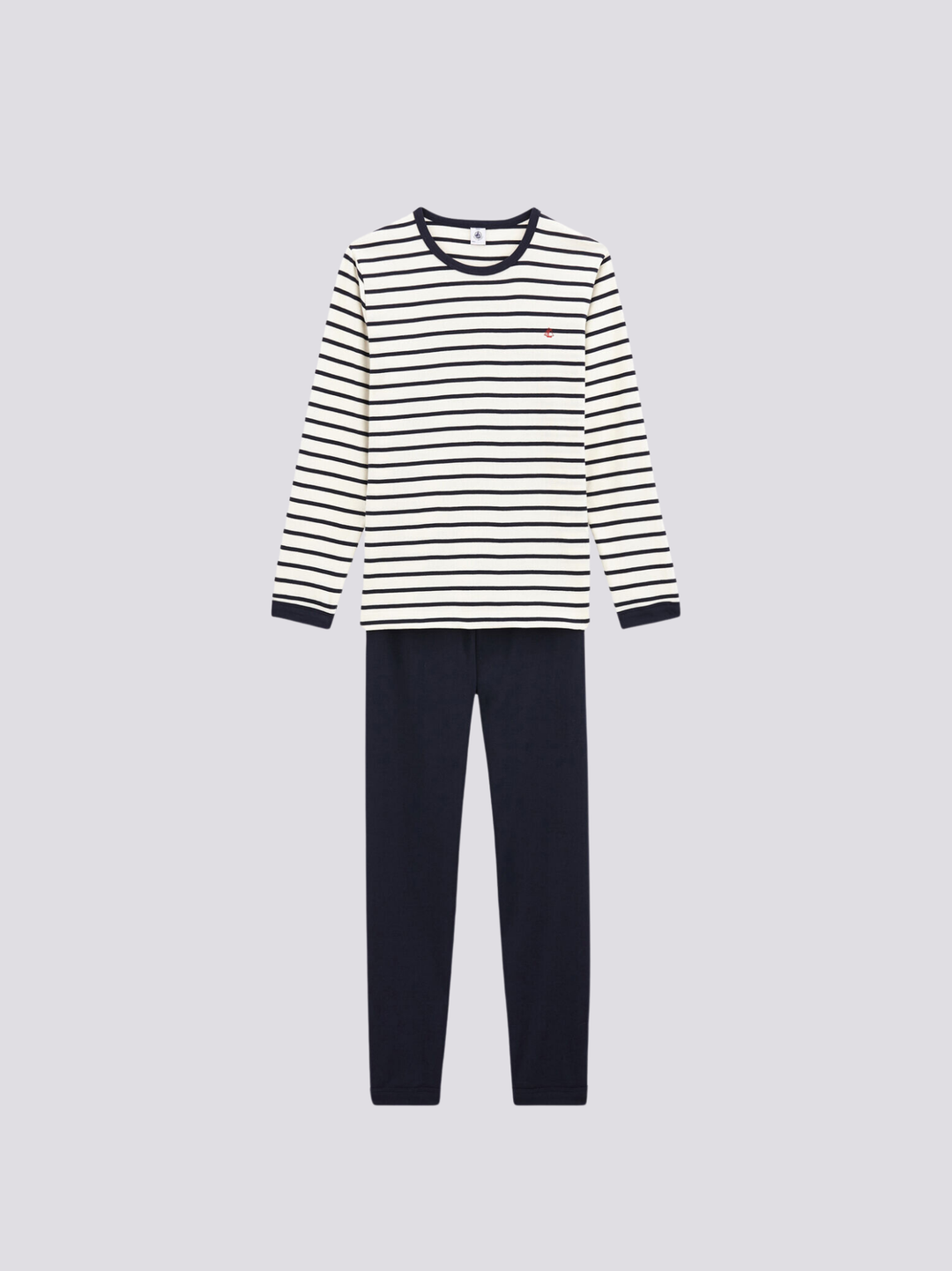 PIGIAMA A RIGHE MARINIÈRE UNISEX A COSTINE A01FF 01 PETIT BATEAU 