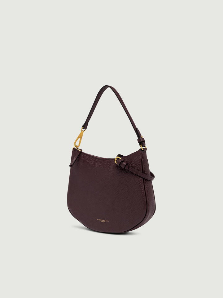 Borsa a spalla Brooke in pelle color plum 10491 TKL 5008 GIANNI CHIARINI 