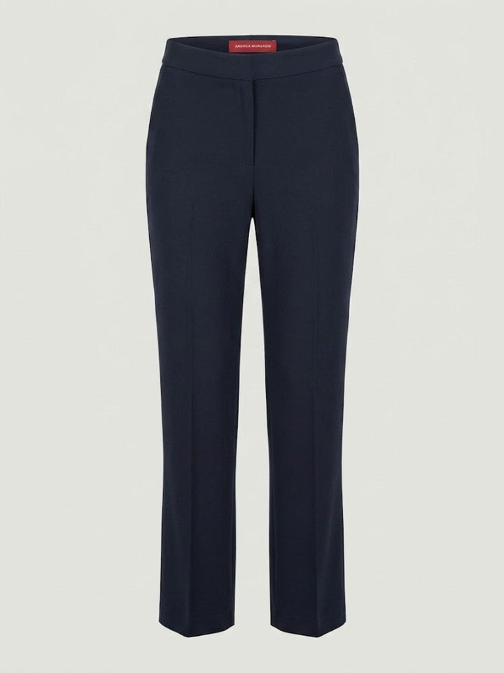 Pantalone con pinces navy 4565 847 ANDREA MORANDO 