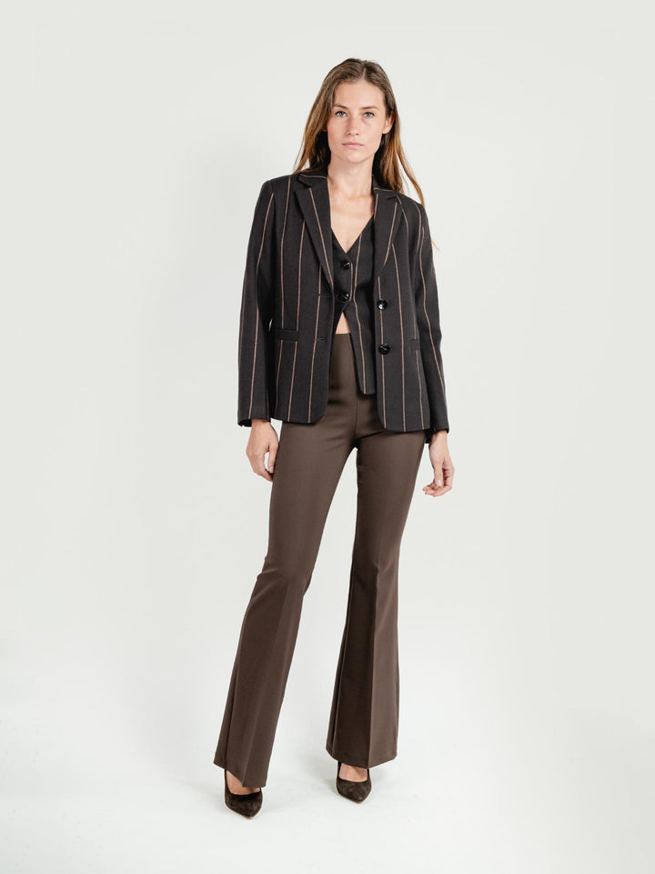 PANTALONE A ZAMPA TESTA MORO 7917/500 50 ANDREA MORANDO 