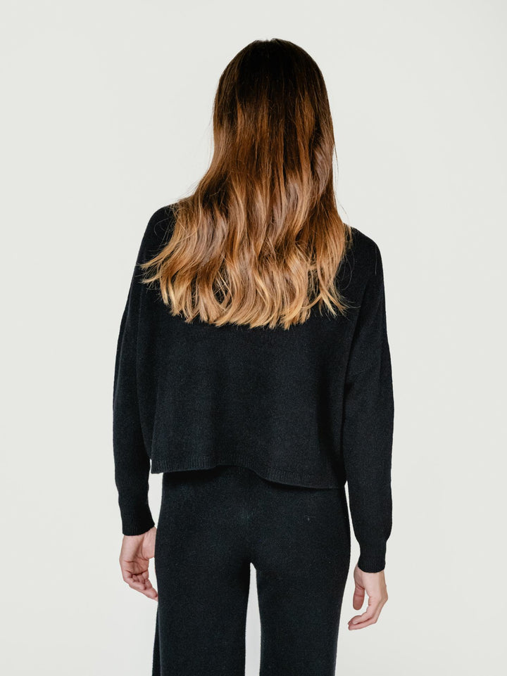 MAGLIA CORTA CON TASCHE NERO 017061 0010 BIMOR 