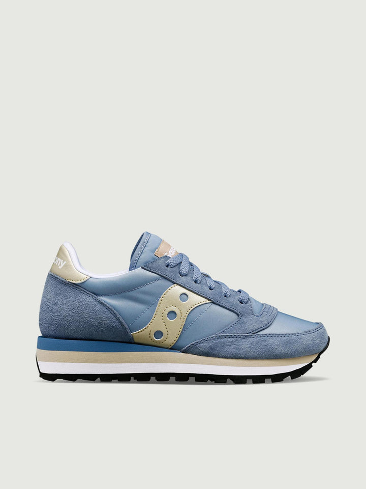 SNEAKER SAUCONY JAZZ TRIPLE AZZURRO E ORO 60530 44 SAUCONY 