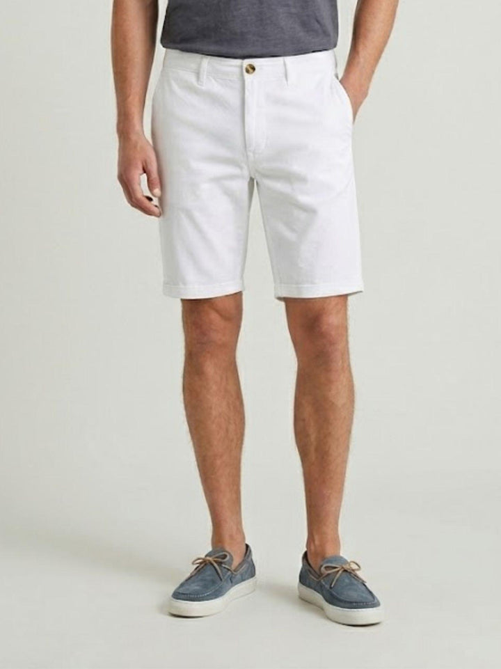 Bermuda in cotone bianchi BU26S29BEPA1461TWILL 101 ANDREA MORANDO 