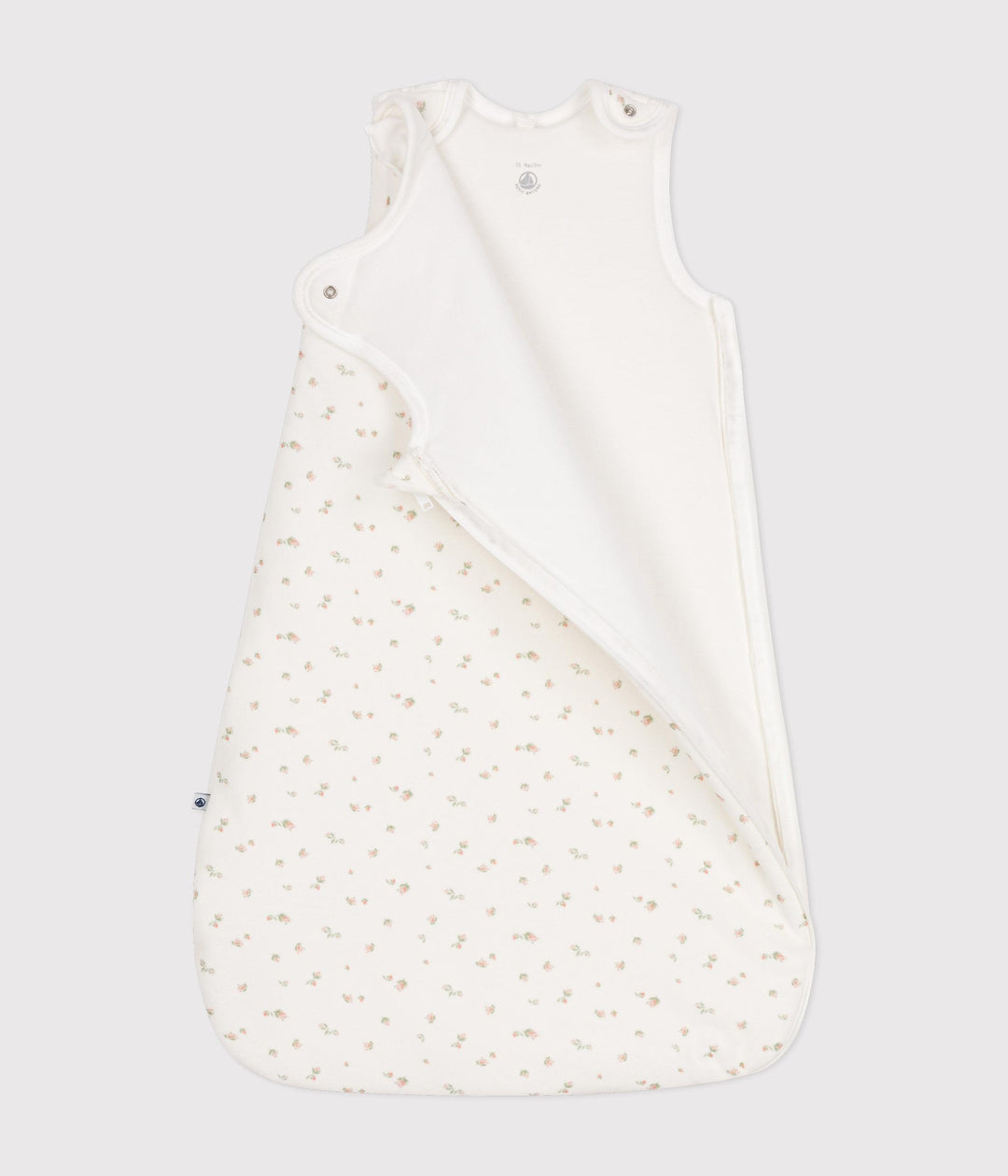 Sacco nanna in velluto a fiori neonato TOG 3 A0ATD 01 PETIT BATEAU 