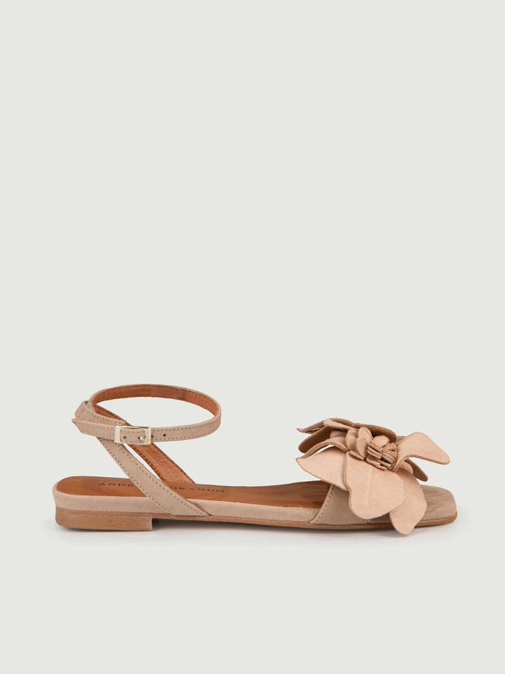 SANDALO FIORE TAUPE