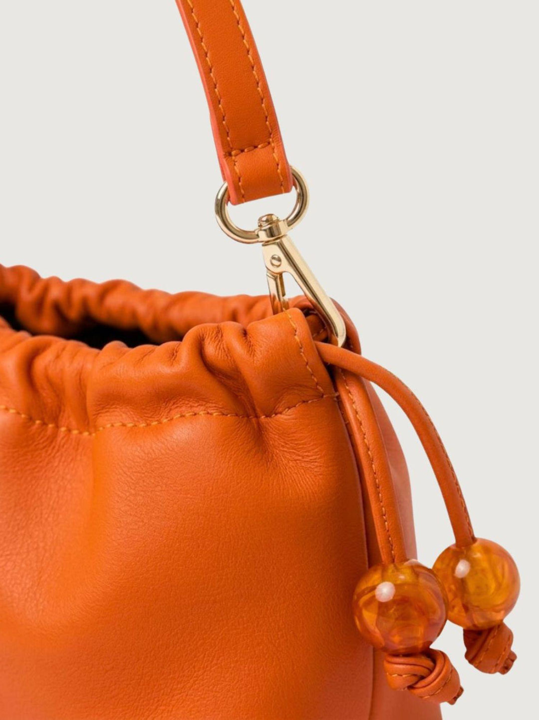 Borsa a mano Doll in resina peachy pearl DOLL+BB ARANCIONE PERLA+ARANCIO BIMOR 