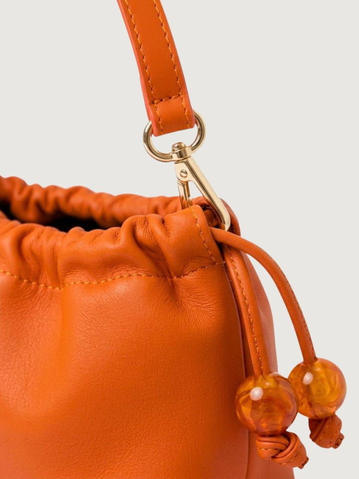 Borsa a mano Doll in resina peachy pearl DOLL+BB ARANCIONE PERLA+ARANCIO BIMOR 