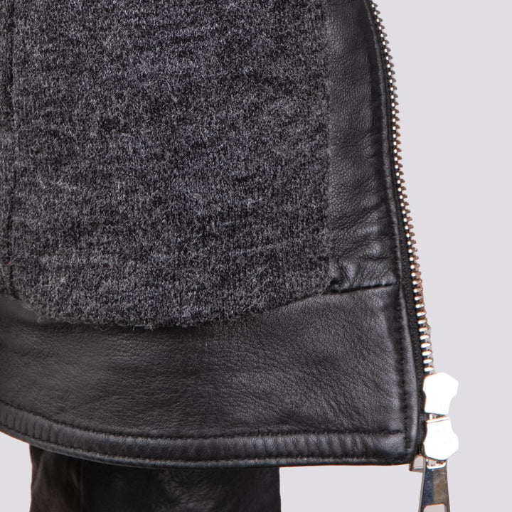 CHIODO  FODERATOIN PELLE NERO IDOL 20 JACK LEATHER 