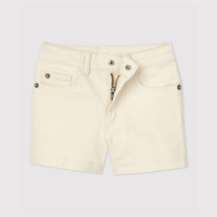 Short in denim bambina A06V6 03 PETIT BATEAU 