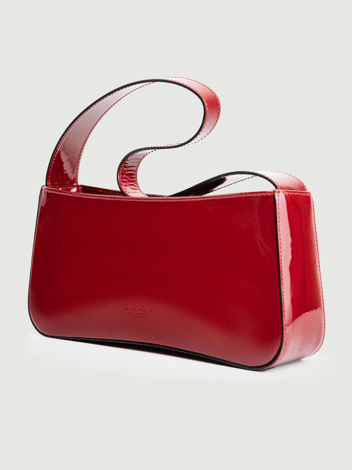 BORSA SEVENTY IN PELLE VERNICE BORDEAUX SEVENTY VERNICE BORDEAUX BIMOR 