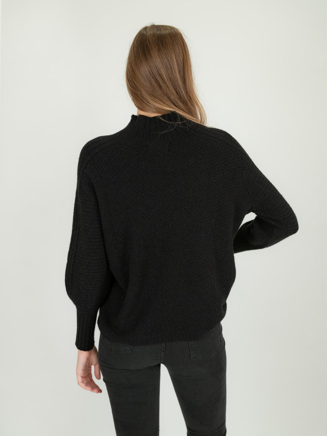 LUPETTO IN MAGLIA NERO 0570/273 0010 BIMOR 