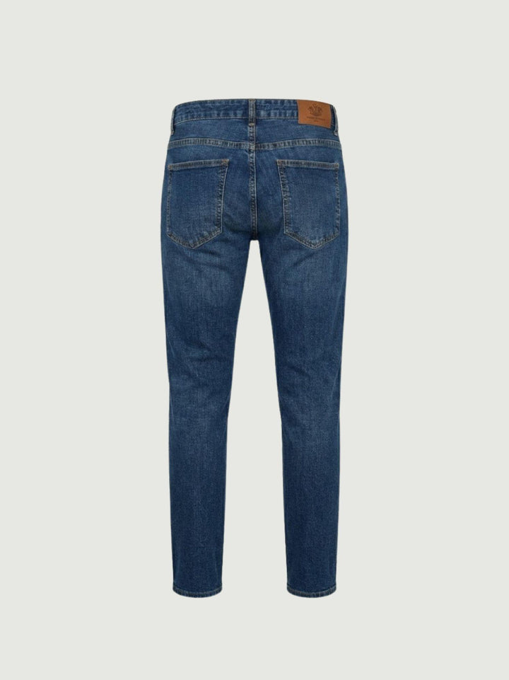 Jeans 5 tasche in cotone lavaggio medio 7607CAR CRETA ANDREA MORANDO 