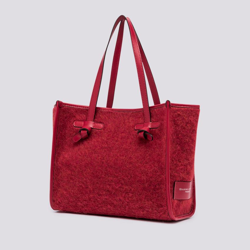 Borsa a spalla Marcella Furry paprika BS 6849/23AI FURRY 9702 GIANNI CHIARINI 