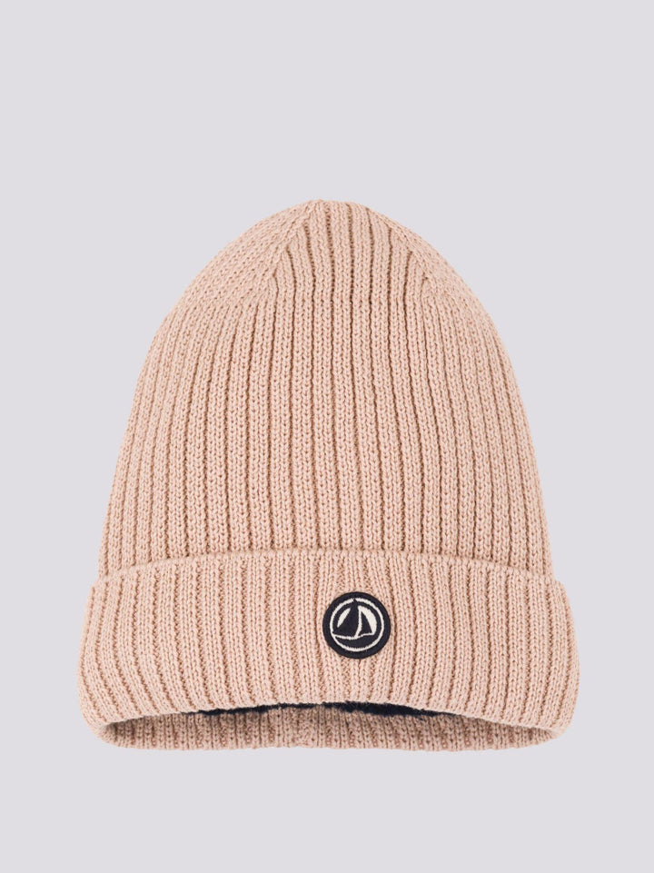 Berretto IN MAGLIA CON FODERA IN PILE ROSA A08C8 04 PETIT BATEAU 