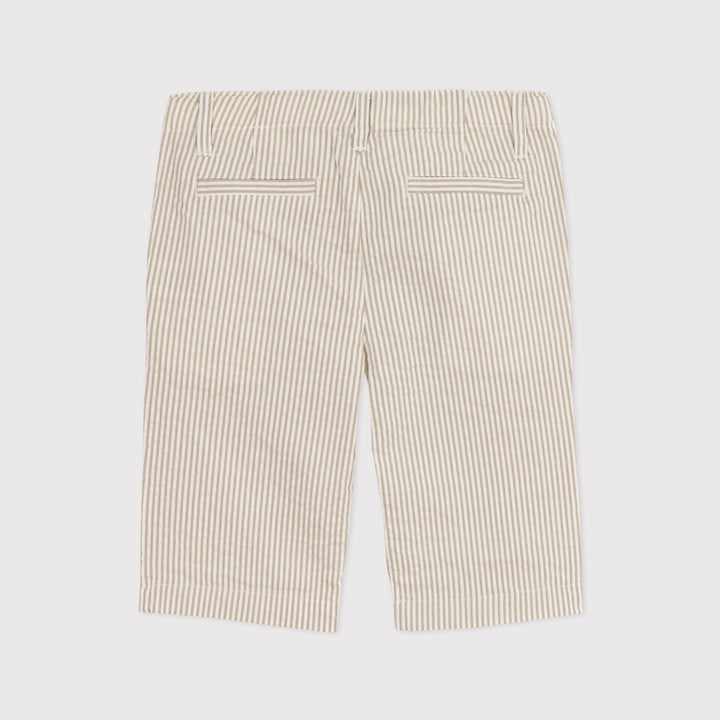 BERMUDA IN SEERSUCKER BAMBINO A06Q2 01 PETIT BATEAU 