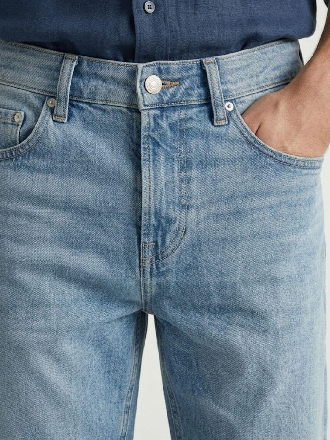 Jeans shorts sunny in cotone lavaggio chiaro SUNNY014 B3 UNIFORM 