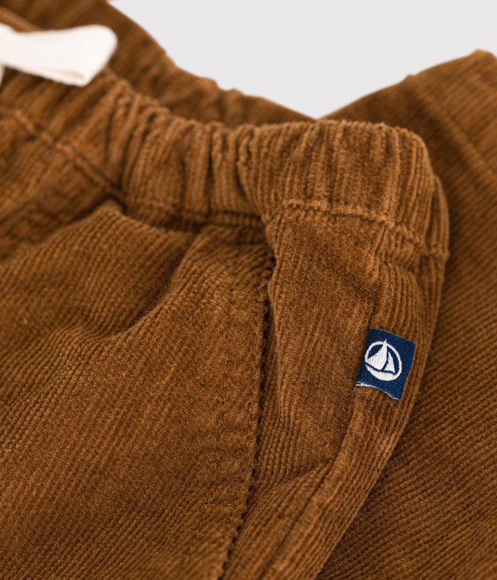 Pantaloni in velluto rame A0B15 03 PETIT BATEAU 