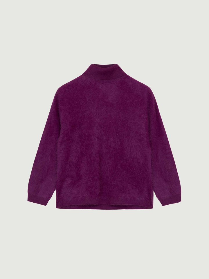DOLCEVITA ADARE IN CASHMERE PRUGNA ADARE EGGPLANT ABSOLUT CASHMERE 