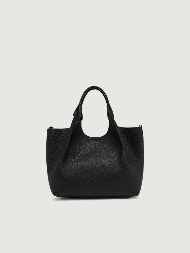 Borsa a spalla Dua color nero-castoro 9719 RNGDBL 12565 GIANNI CHIARINI 