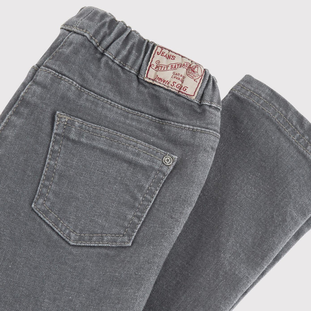 PANTALONI SLIM IN DENIM BAMBINA A03LD 02 PETIT BATEAU 