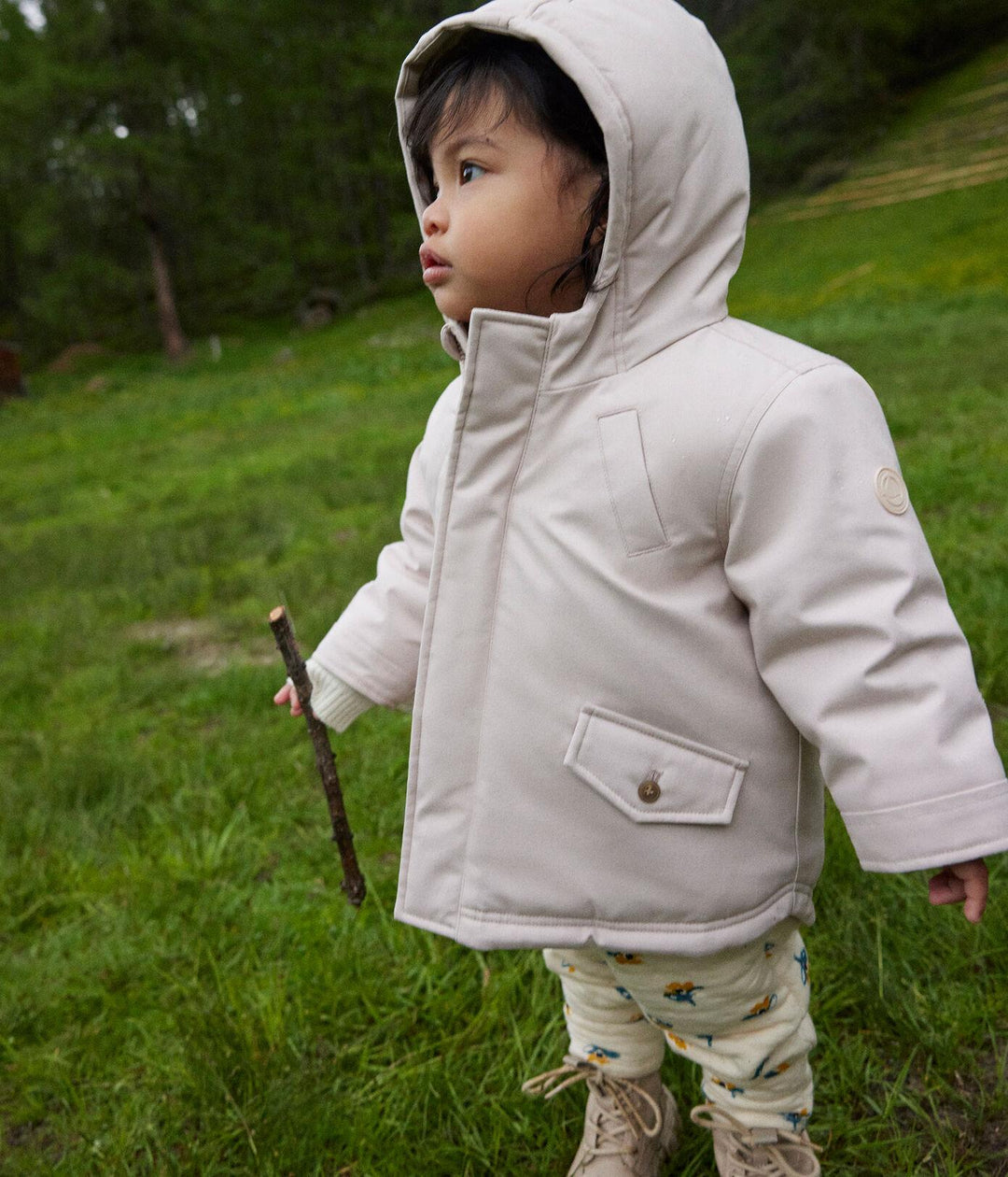 PARKA FODERATO IN SHERPA A08FQ 03 PETIT BATEAU 