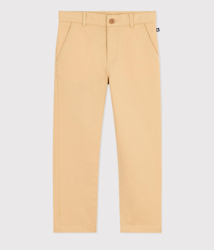 PANTALONI CHINO BEIGE BAMBINO