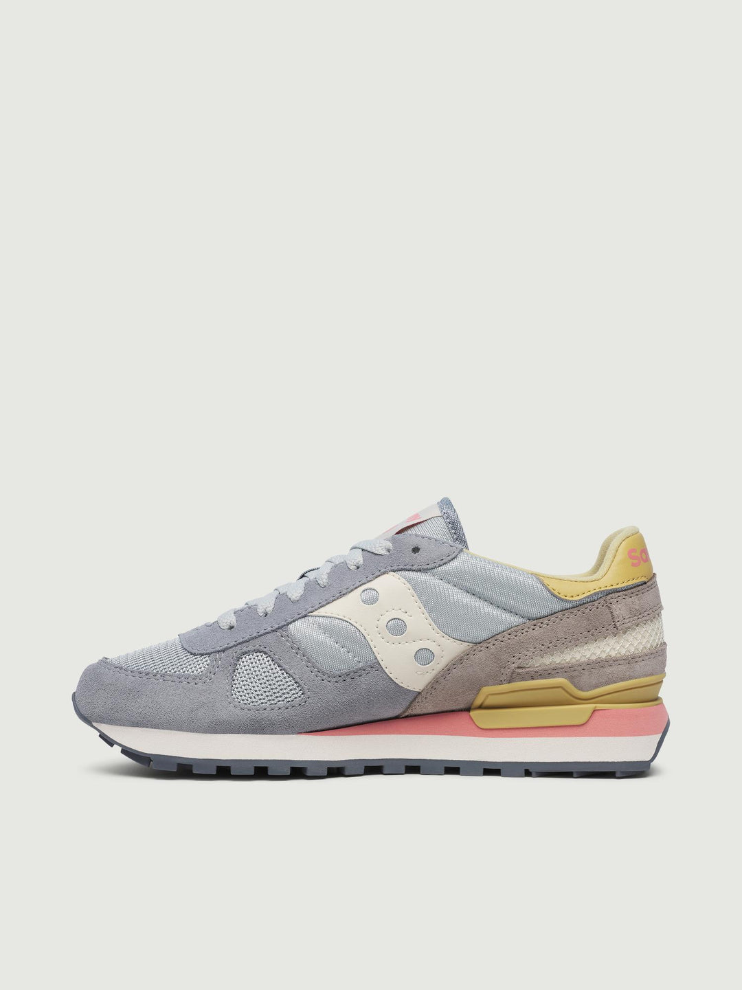 SNEAKER SAUCONY SHADOW ORIGINAL GRIGIO E ROSA