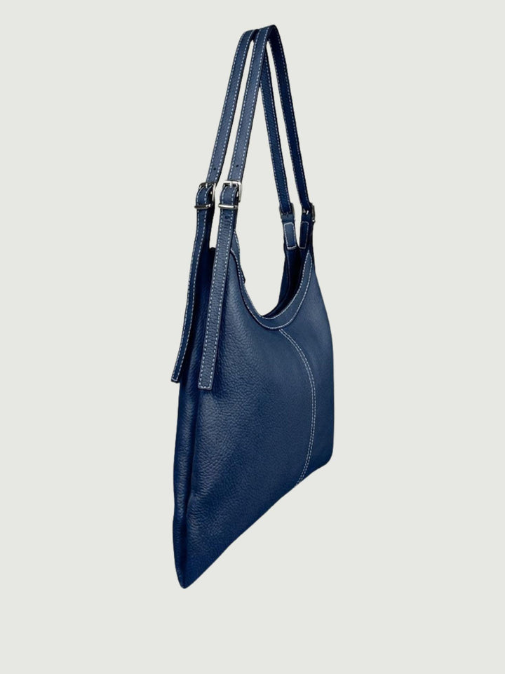 Borsa Paloma in pelle blu PALOMA BLU ANDREA MORANDO 