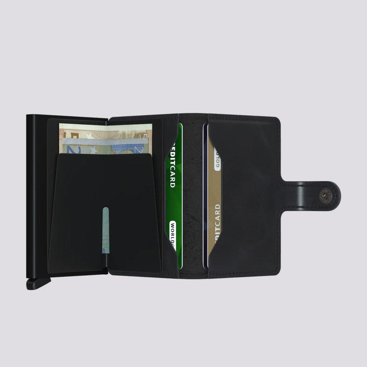 PORTACARTE SECRID VINTAGE BLACK<BR/> MV NERO SECRID 