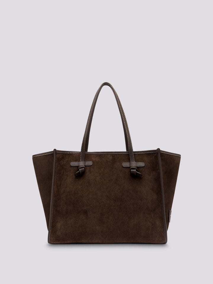 SHOPPING MARCELLA IN CAMOSCIO CIOCCOLATO BS 9750/23AI CM-PL 2196 GIANNI CHIARINI 