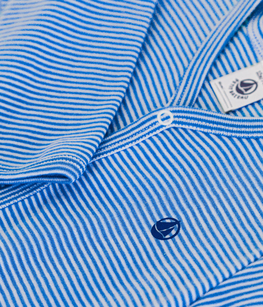 PIGIAMA BEBÈ IN COTONE A RIGHE A09HK 01 PETIT BATEAU 