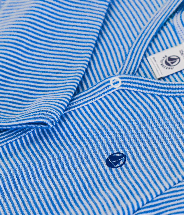 PIGIAMA BEBÈ IN COTONE A RIGHE A09HK 01 PETIT BATEAU 
