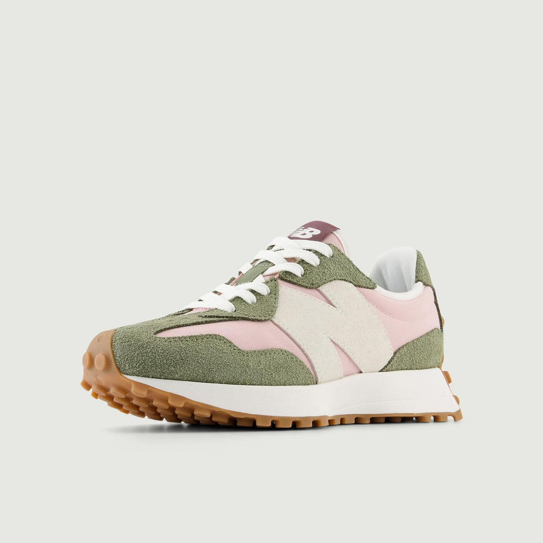 SNEAKER NEW BALANCE 327 OLIVA E ROSA WS327FT B NEW BALANCE 