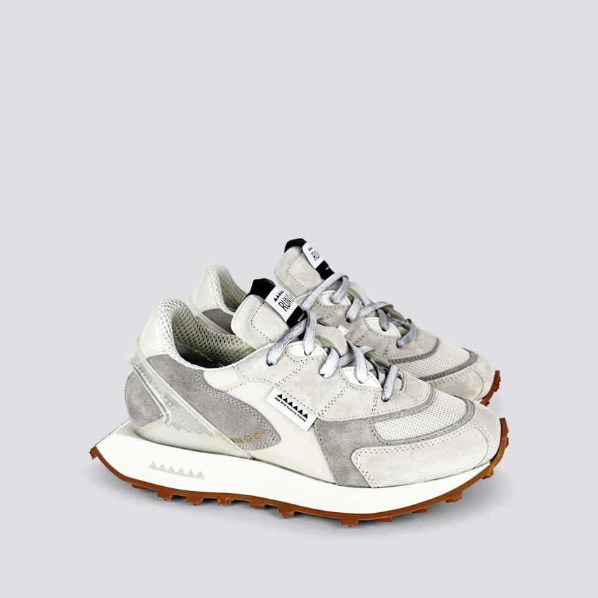 Sneaker Run Of BODRUM Finch GHIACCIO E TORTORA FINCH W 9377 RUN OF 