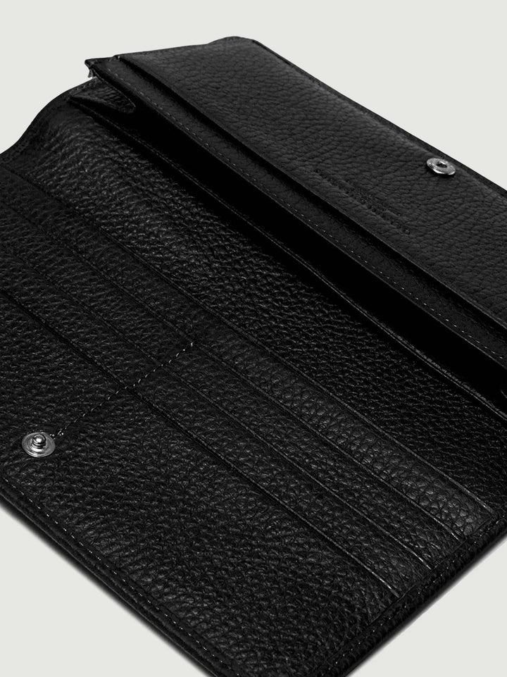 Portafoglio in pelle martellata nero 5041 GRN 001 GIANNI CHIARINI 