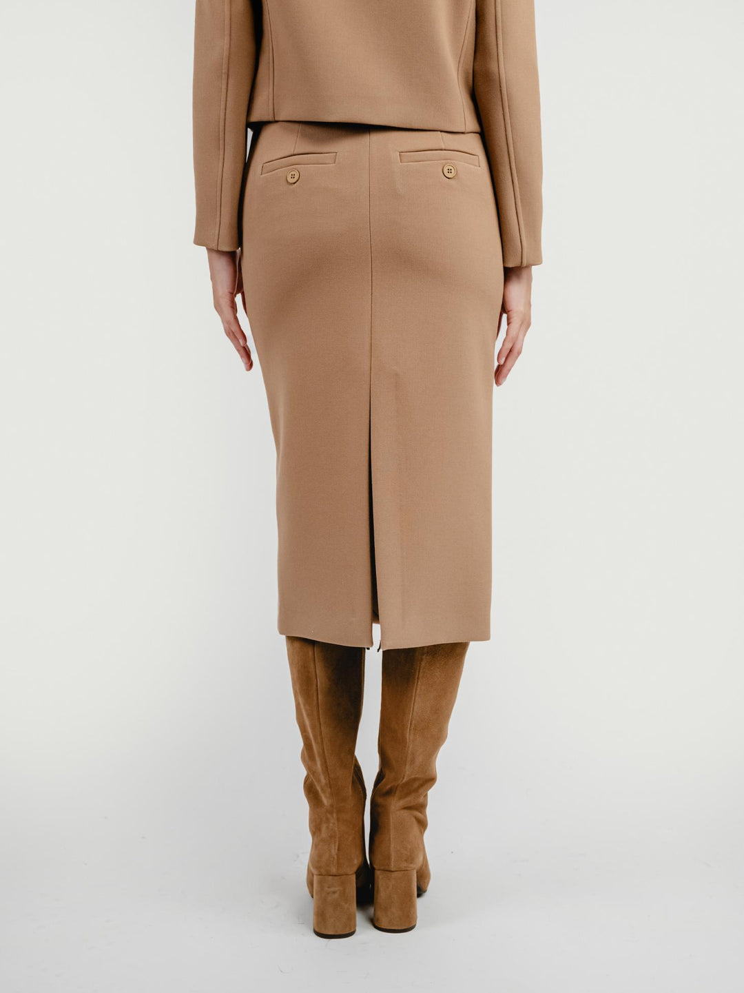 GONNA LONGUETTE CAMMELLO 3565 B 0718 ANDREA MORANDO 