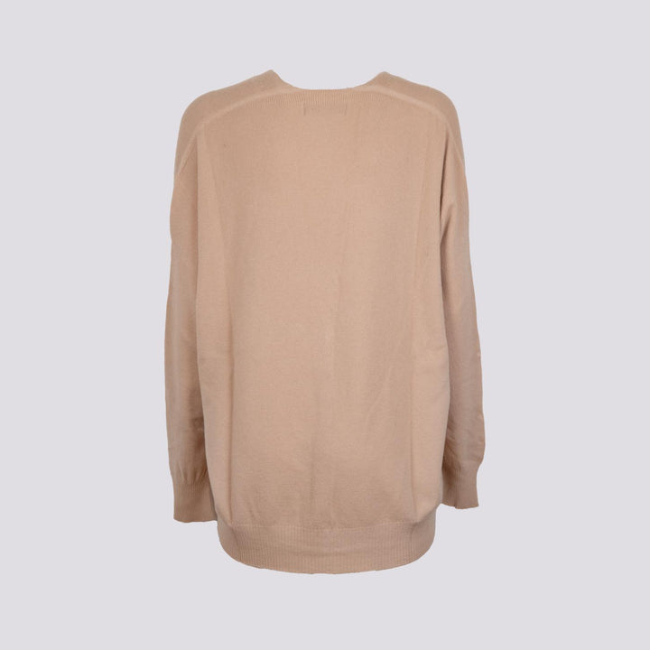 CARDIGAN OVER BEIGE CON BOTTONI IN MADREPERLA 0220/31 0234 BIMOR 