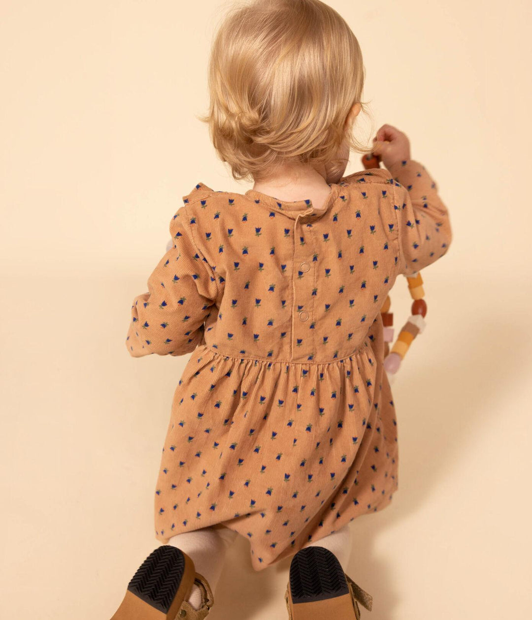 ABITO IN VELLUTO A COSTINE A08PV 01 PETIT BATEAU 