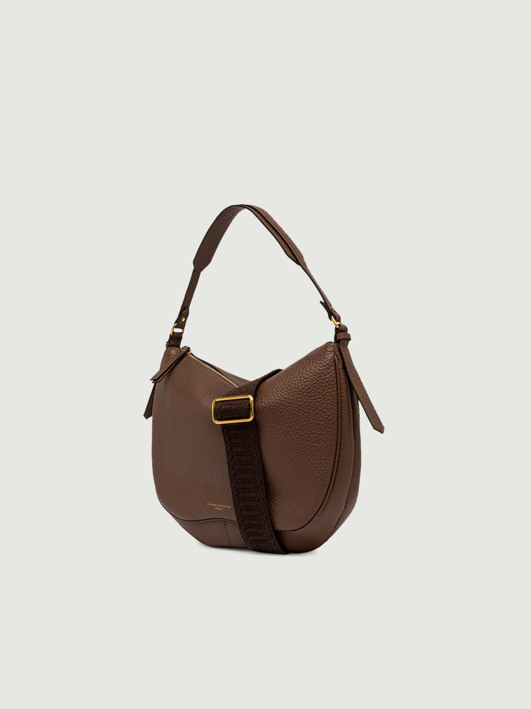 BORSA A SPALLA CHIARA COLOR FANGO 10942 TKL-NA 218 GIANNI CHIARINI 