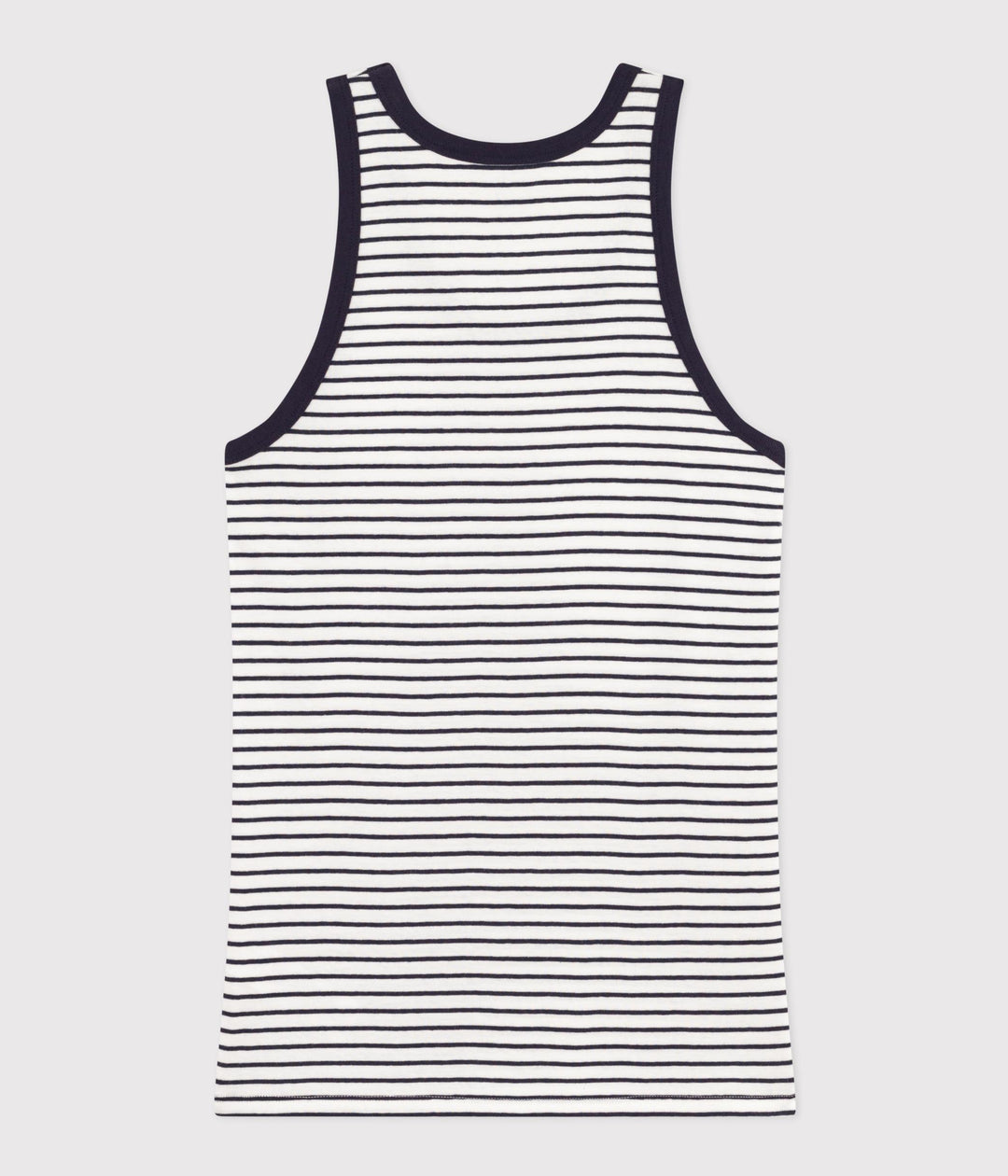 CANOTTA DONNA L'ICONIQUE IN COTONE A RIGHE A0A0X 01 PETIT BATEAU 