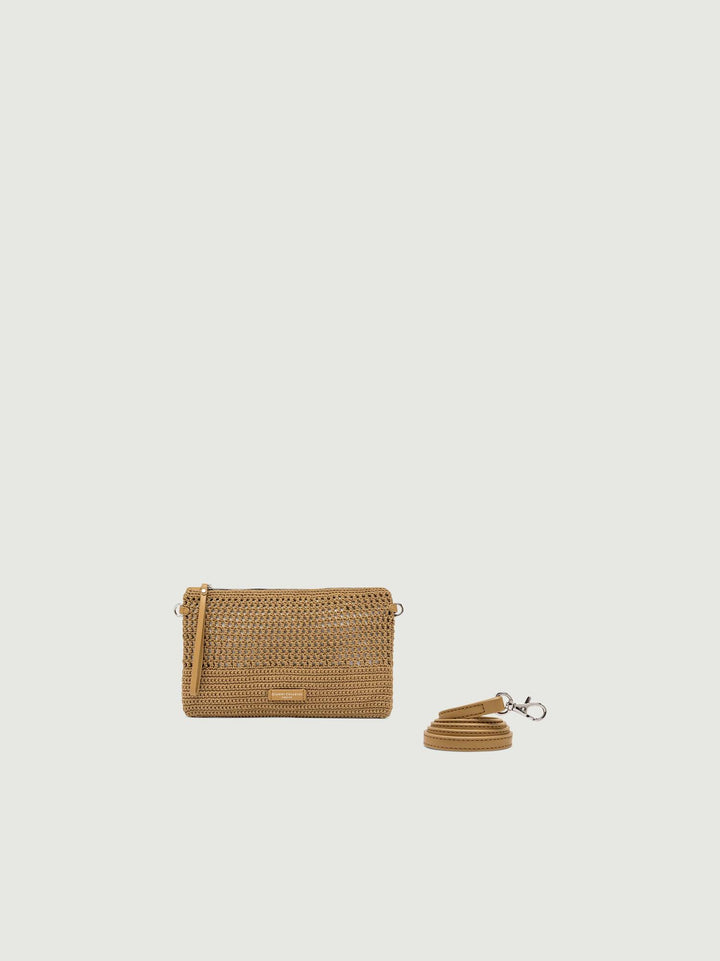 BORSA IN TESSUTO E SINTETICO VICTORIA CAMMELLO BS 10795 SMCRH 042 GIANNI CHIARINI 