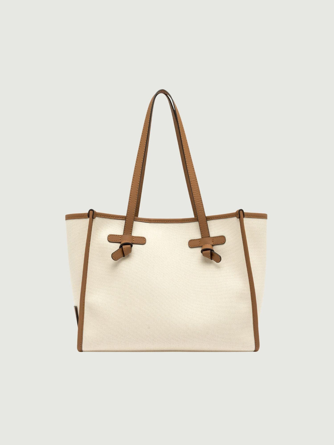 Shopping Marcella in canvas panna BS 6849/COMM CNV-SE 13931 GIANNI CHIARINI 