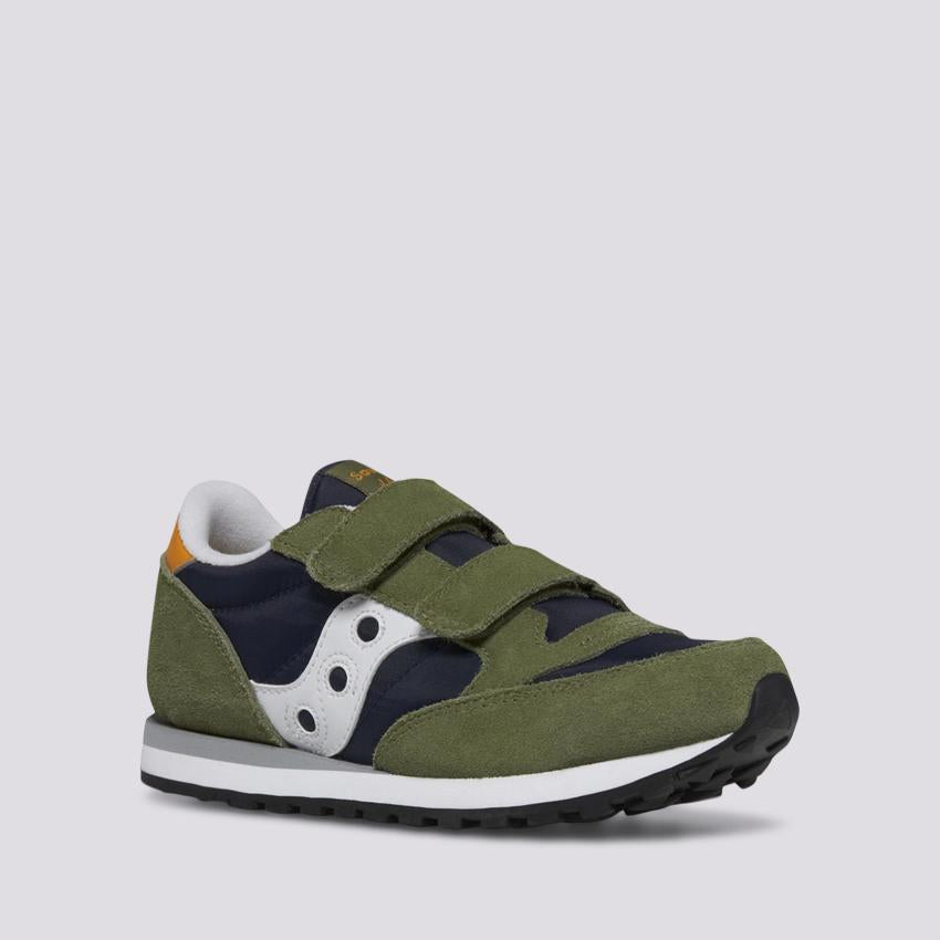 Jazz Original Saucony Olive/Navy/Gold bambino 267 335 SAUCONY 