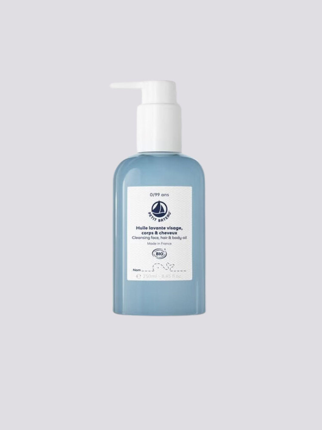 OLIO DETERGENTE PER VISO, CORPO E CAPELLI - 250 ML A0AXQ 01 PETIT BATEAU 