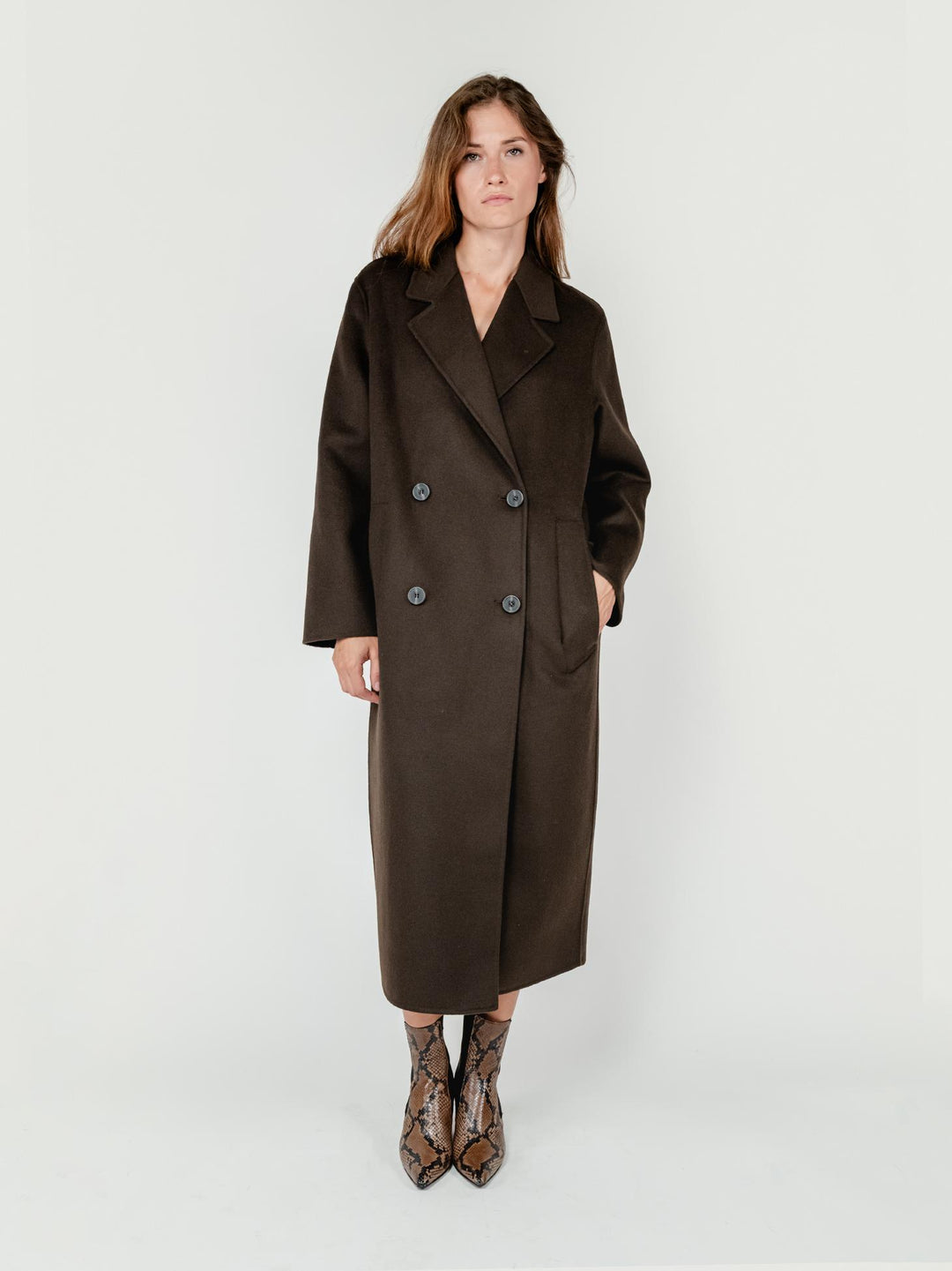 CAPPOTTO in lana DOPPIOPETTO DIANE TESTA MORO DIANE BROWN ANDREA MORANDO 
