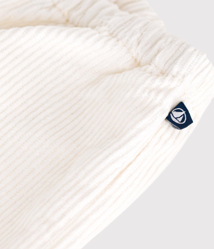 Pantaloni in velluto tinta unita neonato A0EE7 04 PETIT BATEAU 